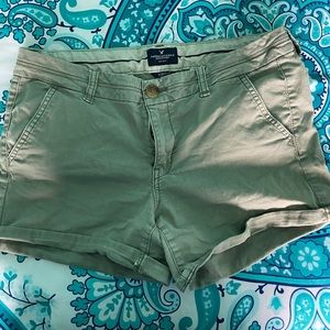 American Eagle Green Shorts